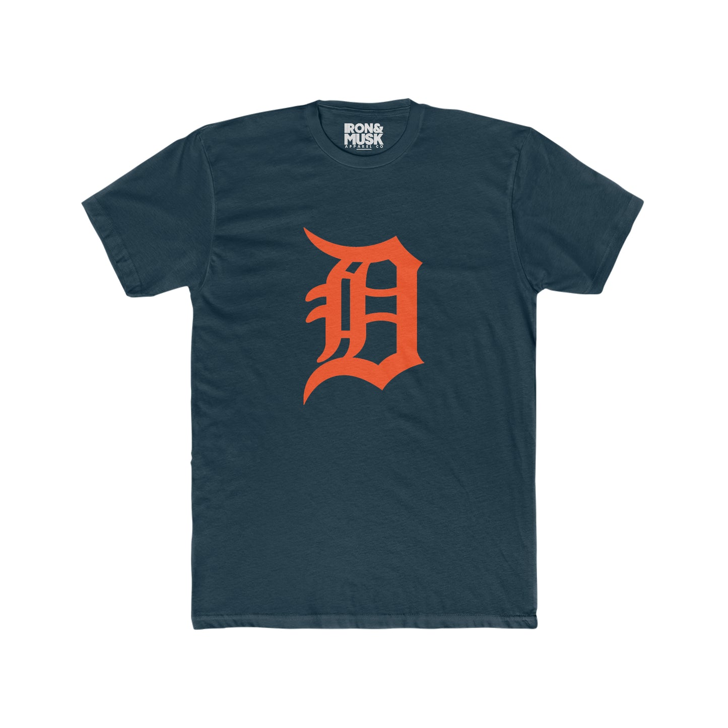 Detroit D Iconic Michigan fan Unisex Cotton Crew Tee