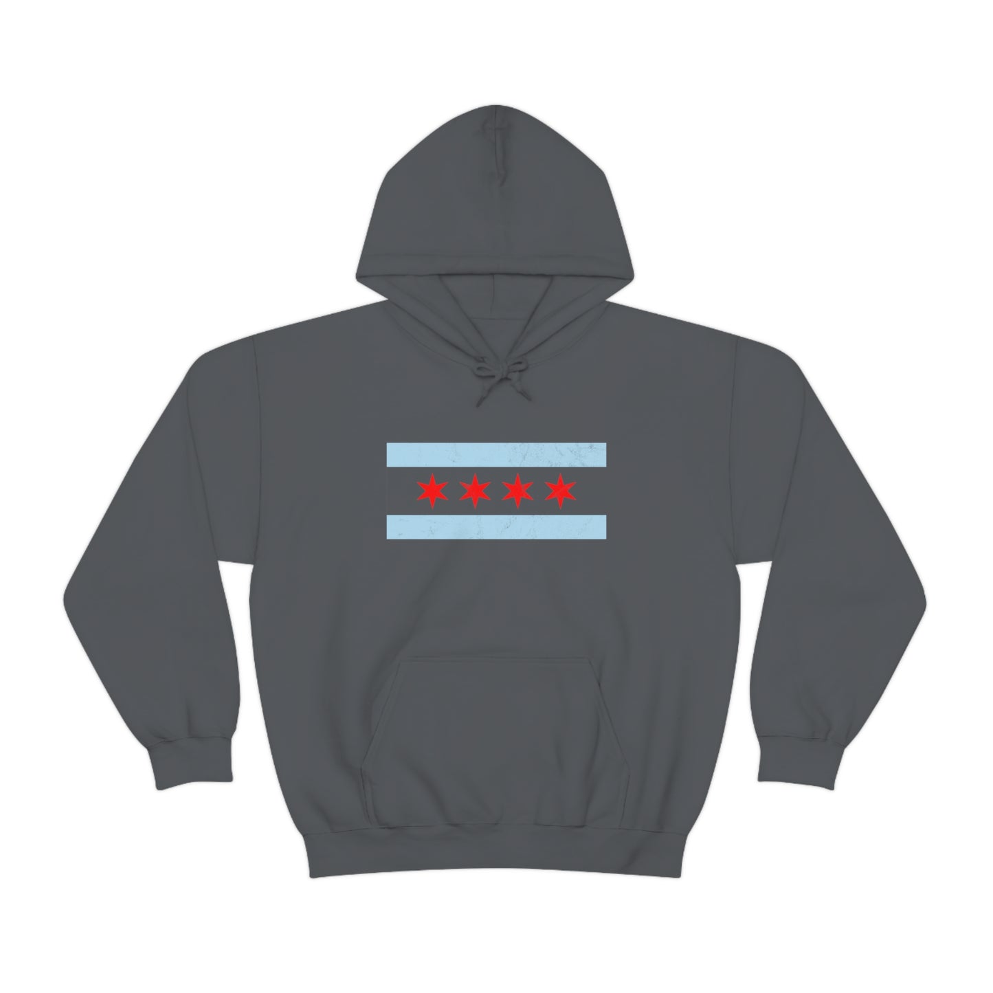 Chicago Flag Hoodie Unisex Heavy Blend™ Hooded Sweatshirt