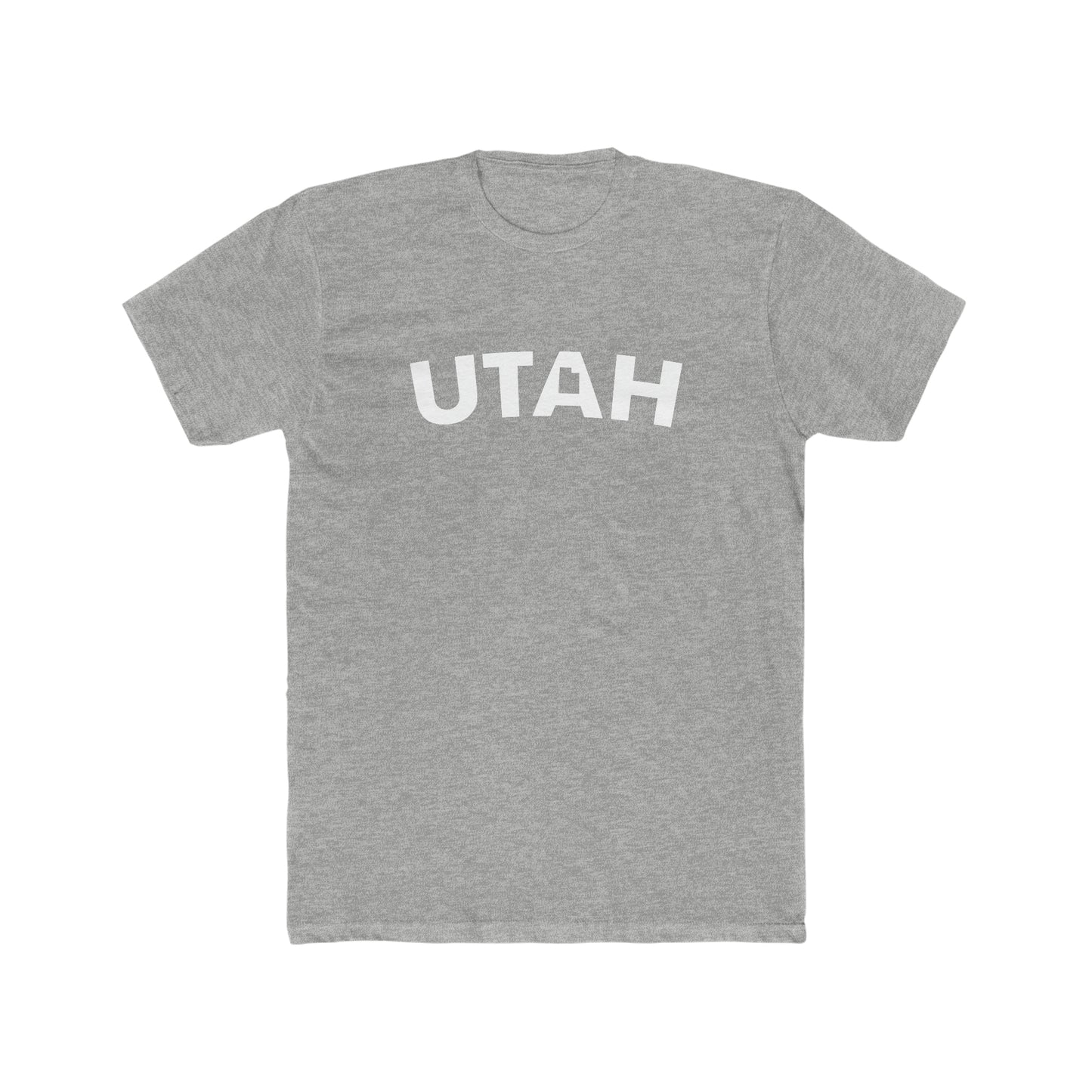 Utah Shirt Salt Lake City Provo Fun Utah Gift Men's Cotton Crew Tee