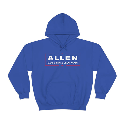 Allen Make Buffalo Great Again Unisex Heavy Blend™ Hooded Sweatshirt