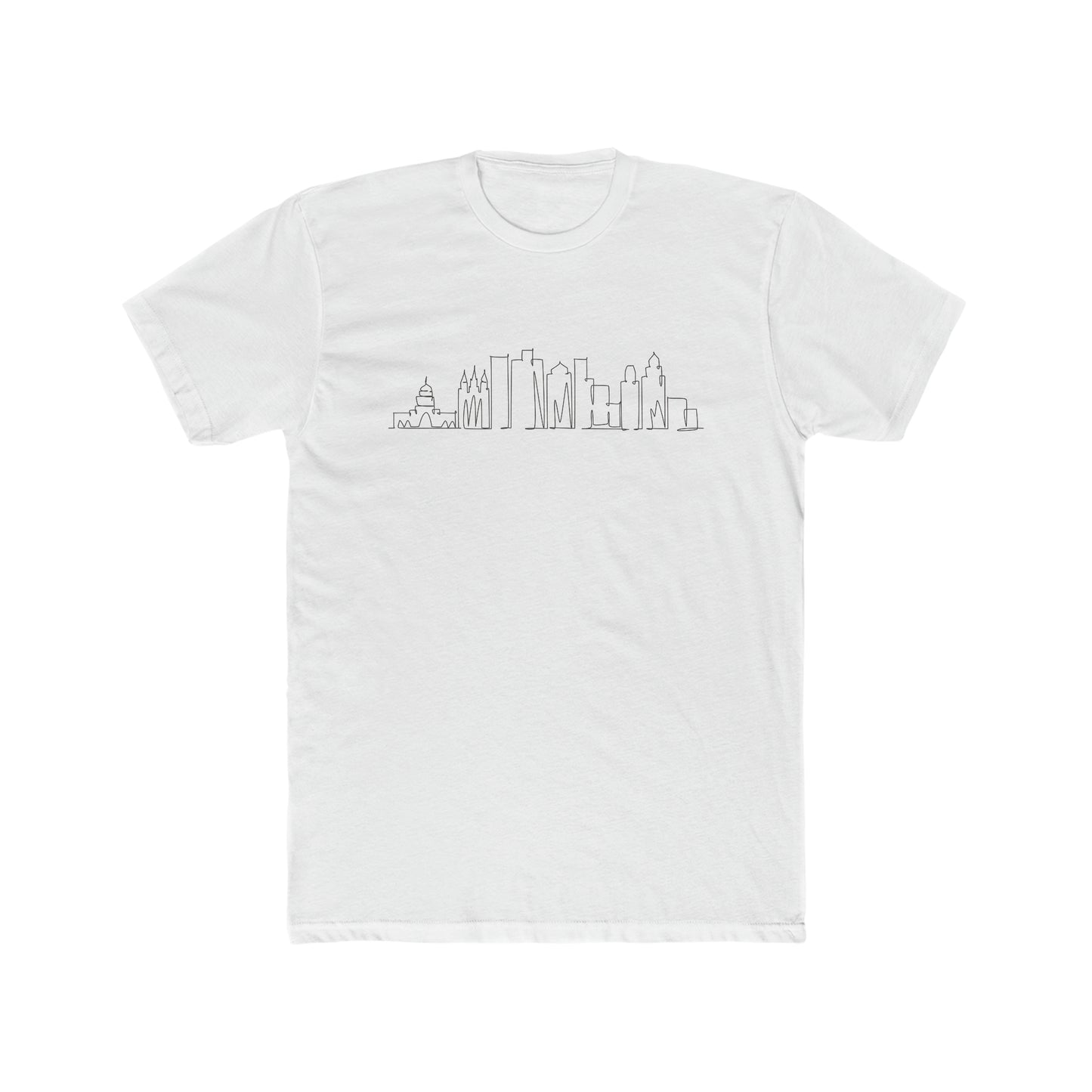 Salt Lake City Shirt - Utah Design T-Shirt Unisex Cotton Crew Tee