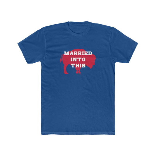Buffalo Mafia Married Into This Bills Mafia Unisex Cotton Crew Tee