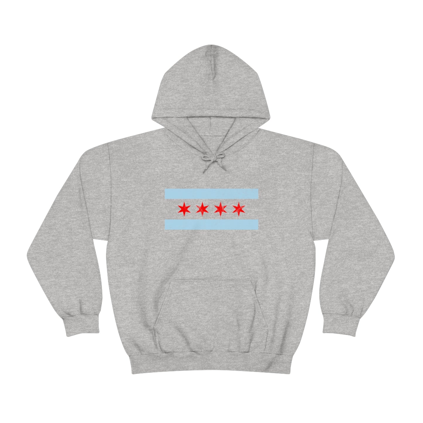 Chicago Flag Hoodie Unisex Heavy Blend™ Hooded Sweatshirt