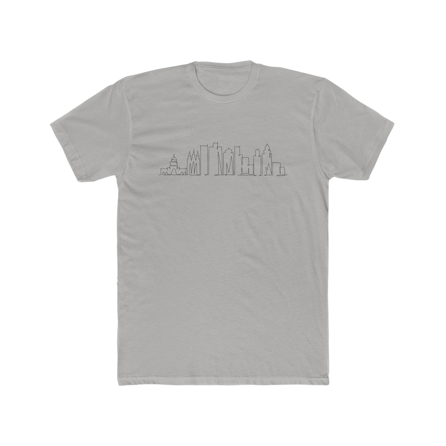 Salt Lake City Shirt - Utah Design T-Shirt Unisex Cotton Crew Tee