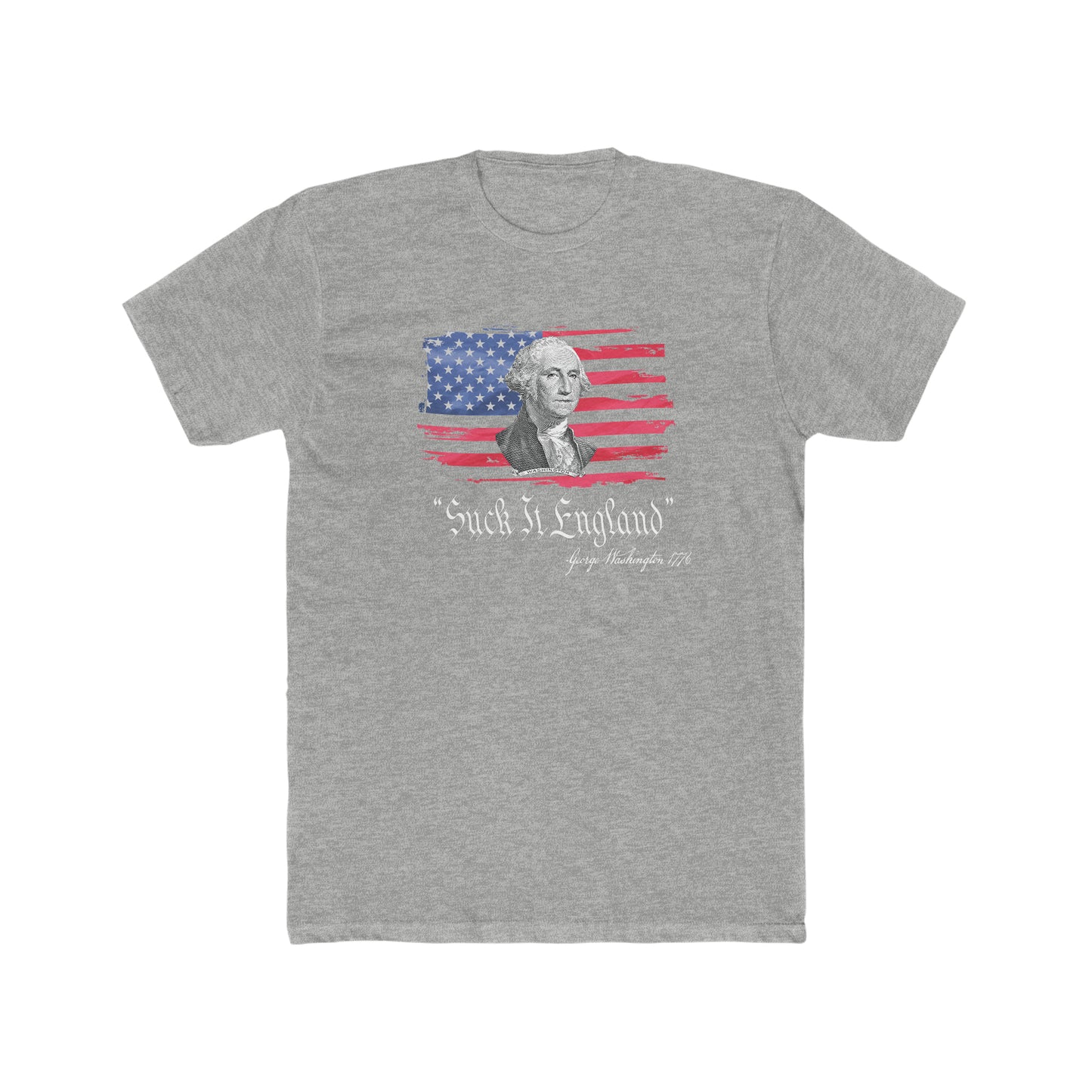 4th Of July Shirt Suck It England Funny Independence Day Unisex Cotton Crew Tee