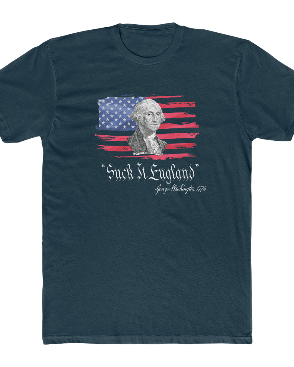 4th Of July Shirt Suck It England Funny Independence Day Unisex Cotton Crew Tee