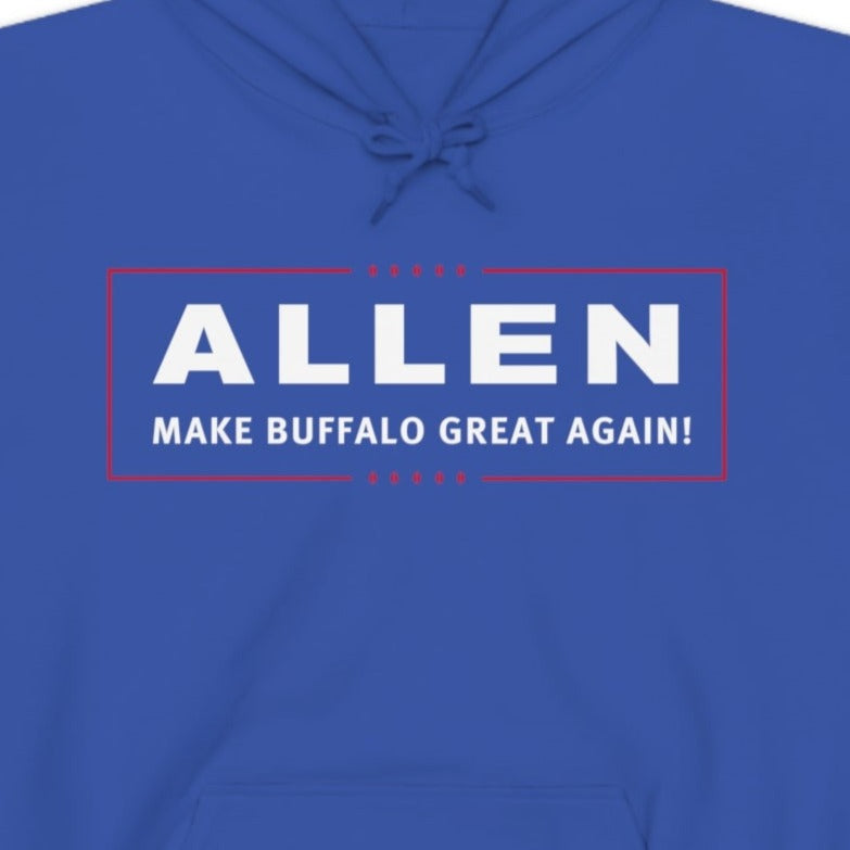 Allen Make Buffalo Great Again Unisex Heavy Blend™ Hooded Sweatshirt