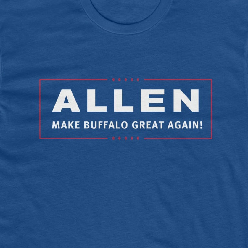 Allen Make Buffalo Great Again Men's Cotton Crew Tee