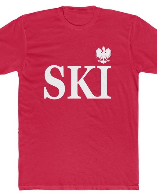Polish T-Shirt Ski Classic Buffalo New York Chicago or Cleveland Unisex Cotton Crew Tee