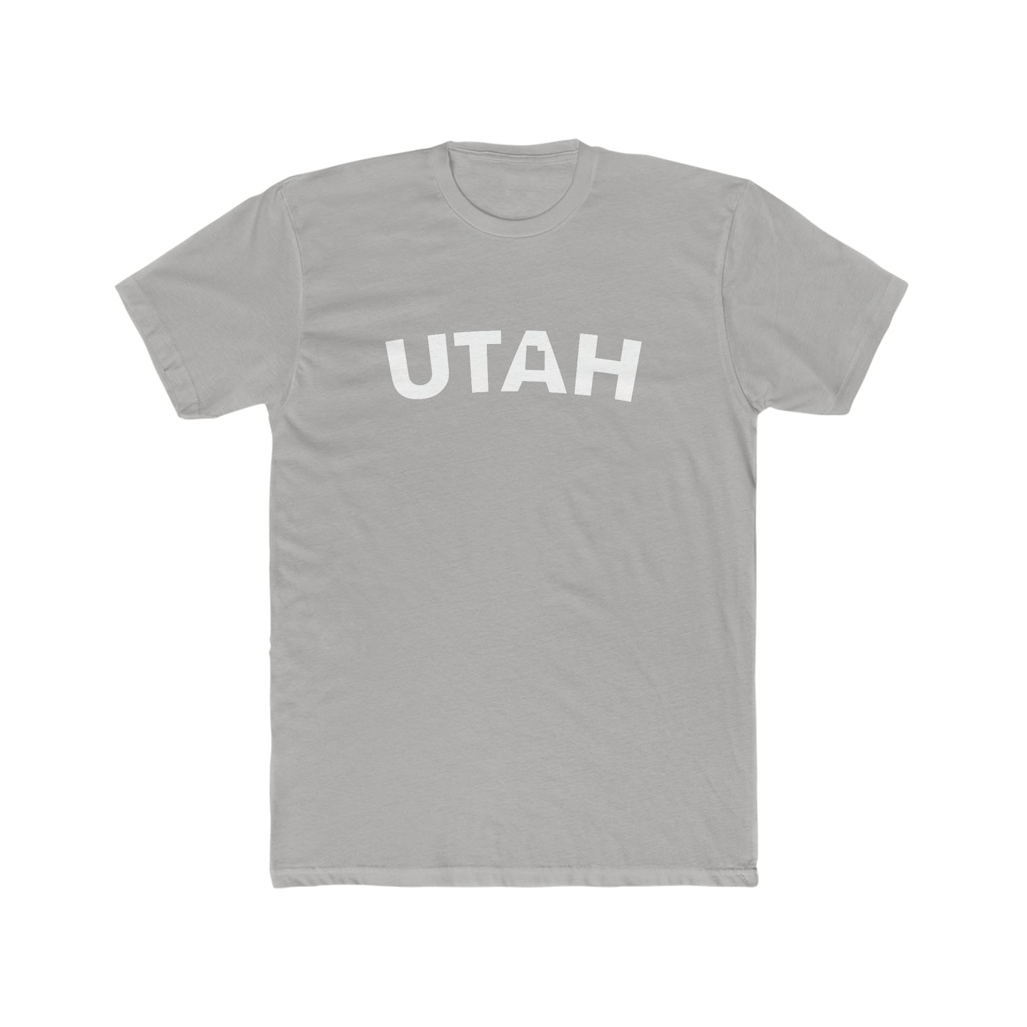 Utah Shirt Salt Lake City Provo Fun Utah Gift Men's Cotton Crew Tee